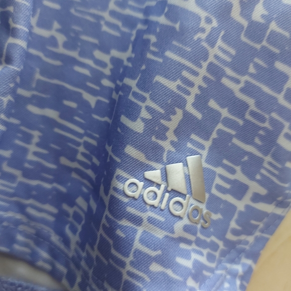 Adidas Blue Athletic Shorts - Picture 3 of 9